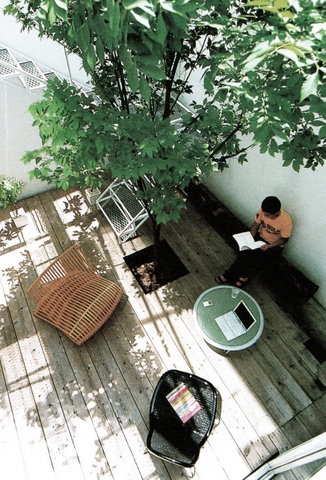 SUHACO／素箱の中庭のある家～コートハウスの内観